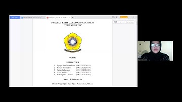 (Bagian 1) PROJECT UAS BASIS DATA 1 : DATABASE TOKO KOSMETIK KELOMPOK 4 SIBIL 3A