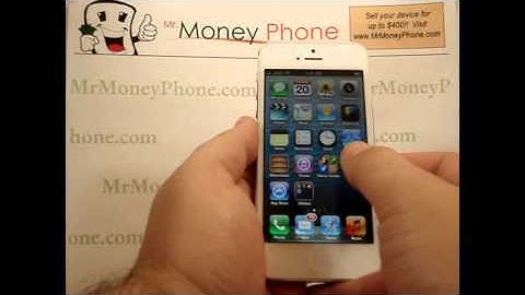 iPhone 5 - How to Turn on Airplane Mode - Apple iPhone 5 - Tutorial #10