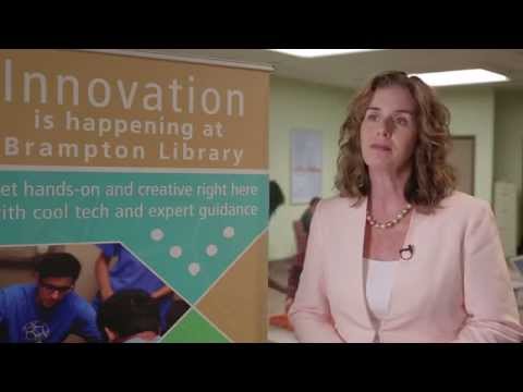 MakerSpace Creative Hub: City of Brampton, Brampton Library and Sheridan College.