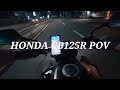 혼다 CB125R 밤바리 주행 • Honda cb125r POV