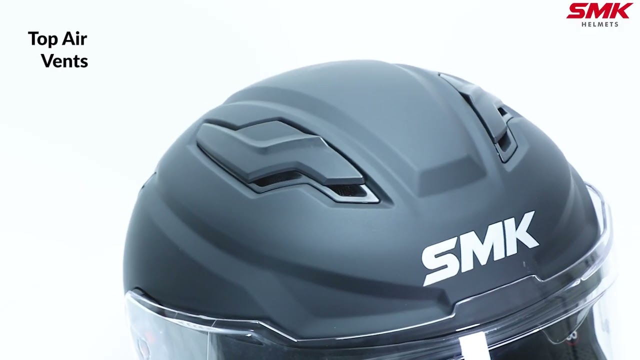 SMK Agnar Full Face Helmet in Solid Color | SMK Helmet
