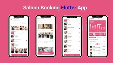 AI-Powered Salon & Appointment Booking Flutter App UI Kit | User & Provider Apps