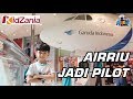 AIRRIU JADI PILOT || BERMAIN SERU DI KIDZANIA