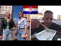 Oh mon dieu les croatiens mont fait goter la cuisine croate quils adorent essayer la cuisine croate  zagreb en croatie