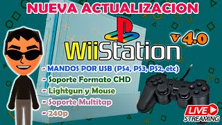 🔴 JUGANDO PS1 EN LA NUEVA VERSION DE WIISTATION PARA NINTENDO WII (MANDOS USB) Parte 7 - DIRECTO