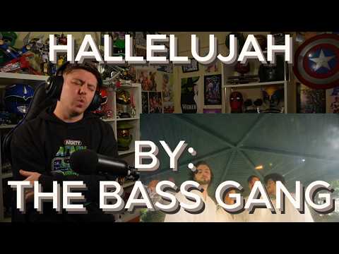 ALWAYS SO ORIGINAL!!!!! Blind reaction to The Bass Gang - Hallelujah