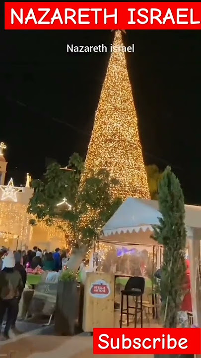NATAL DI ISRAEL #marrychrstmas #tahunbaru #natal #israel #nazarethministry