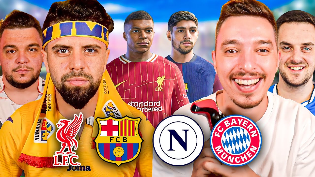 CAMPIOANELE DIN EUROPA SUNT ADUSE LA MAXIM IN BATALIA TRANSFERURILOR CU PANTU, MARIUS SI ANDI! FC 25