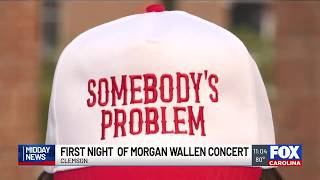 Morgan Wallen fans line up early for first day of Still the Problem tour