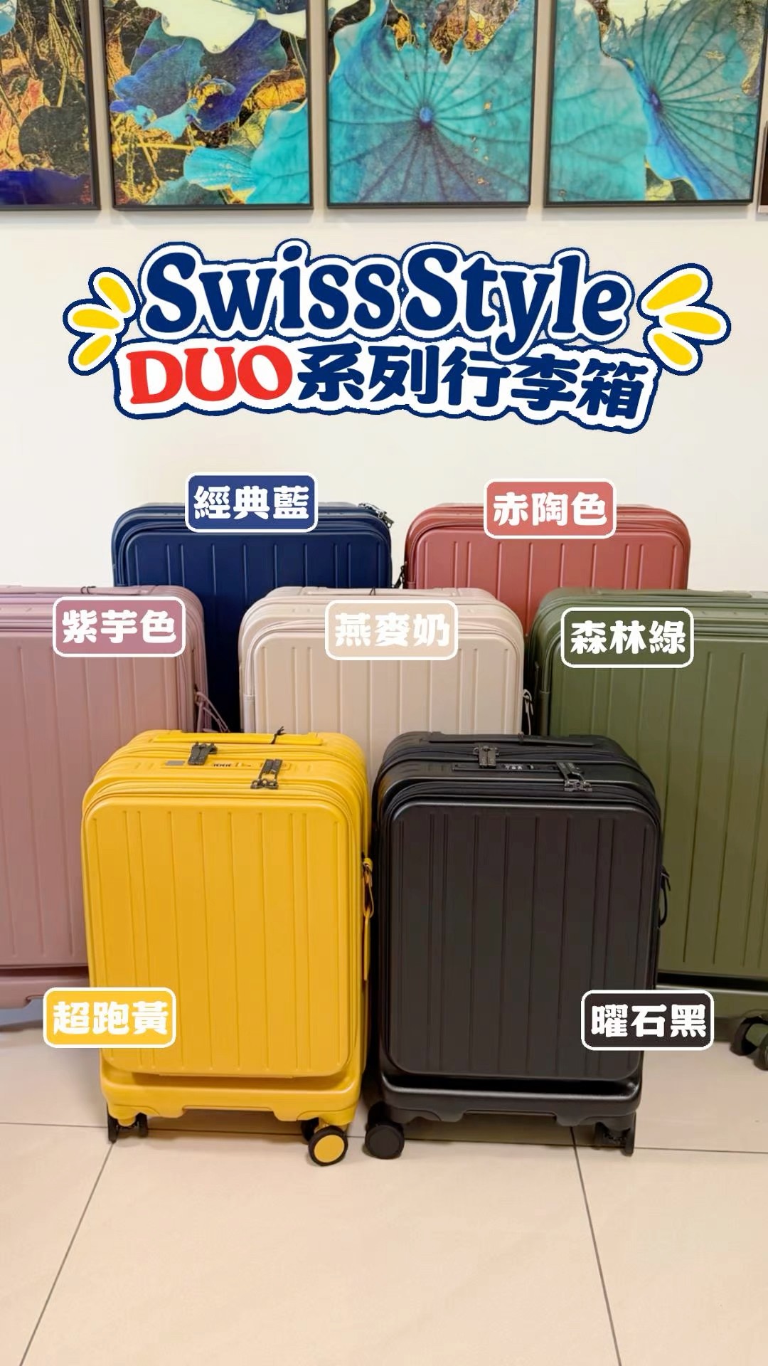 Swiss Style DUO Dual-Access Luggage Series - YouTube