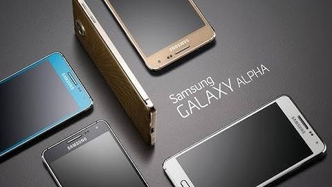 Samsung GALAXY ALPHA  "Just Alpha" Official Video First Look