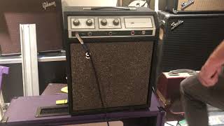 1972 Silvertone 10XL tube amp