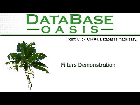 Use Filters to limit the records you work with