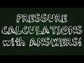 Understanding Pressure and Force