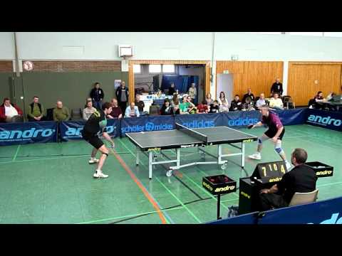 TT 2. BL. 30.01.2011: Boris Rosenberg vs. Christopher Doran (20:01 Min ...