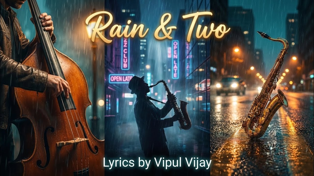 Rain and Two | Relaxing Vintage Jazz & Romantic Rain Ambience | Genre Blend Lab 
