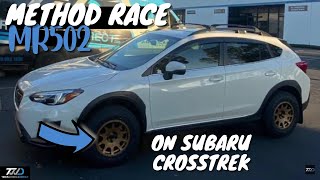Subaru Crosstrek - 15"x7" Method Race MR502 Wheels Fitment