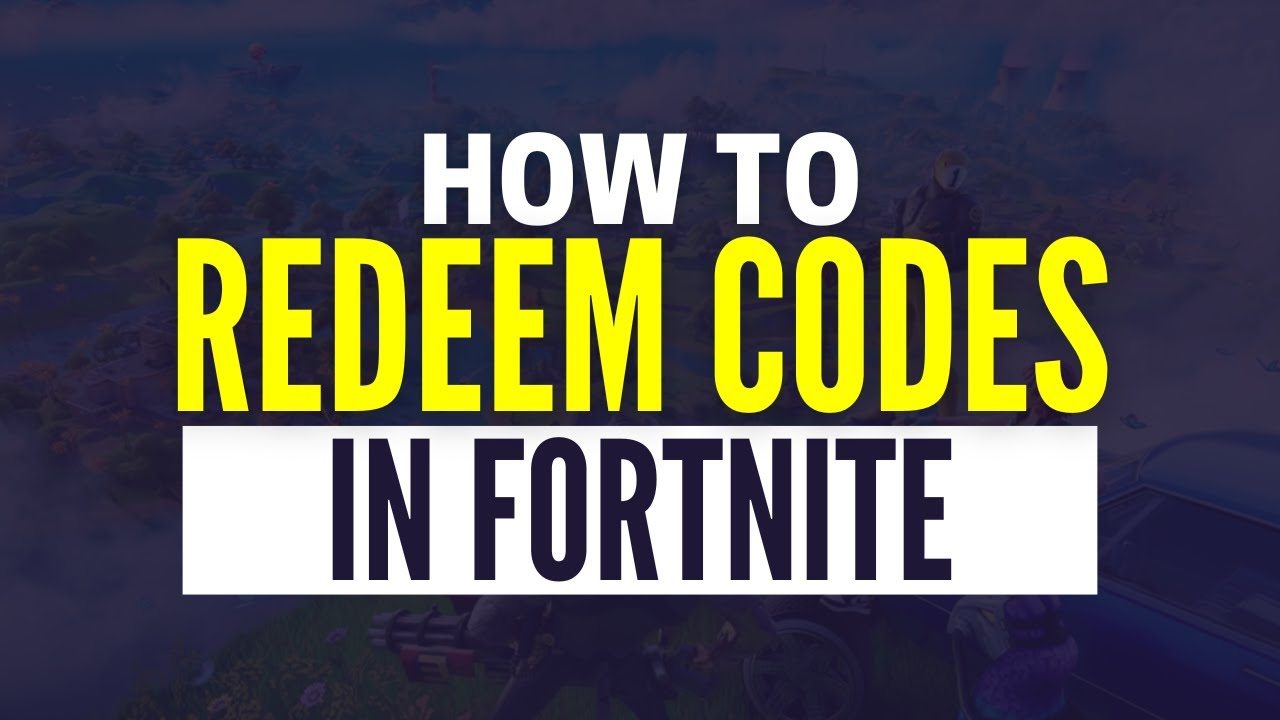 How To Redeem Fortnite Codes (2025) - YouTube