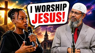 ✝️ 'I WORSHIP JESUS,' Says Christian Girl - Dr. Zakir Naik Delivers a Reply She'll Never Forget.