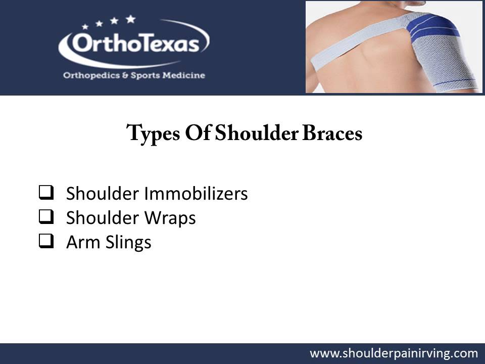 Shoulder Braces In Irving, TX YouTube