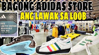 BAGONG ADIDAS STORE ANG LAWAK NG LOOB MAS PINAGANDA PA TARA QUICK TOUR KO KAYO