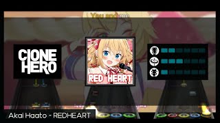 Akai Haato - REDHEART [Clone Hero Custom Chart]