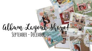 Baby Album Layout Share - 12x12 and Pocket Page