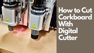 Corkboard Cutting Made Easy with a Digital Cutter | Knife Cutting Machine