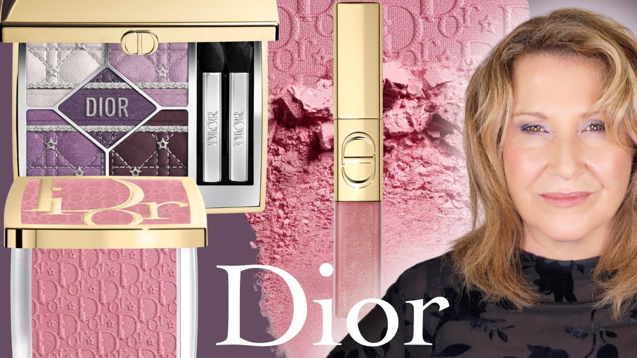 セール！⭐︎【限定品】Dior Beautyレターパレット New Dior Holiday 2025 | Plum Parade Eyeshadow | Starry Mauve Blush