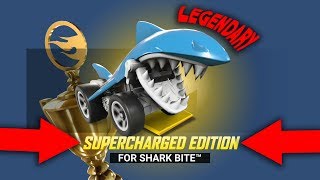 Unlocked Supercharged SHARK BITE Edition - HOT WHEELS RACE OFF | Daily Race Off by Hutch Games