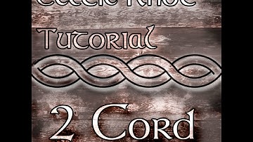 How to draw Celtic Knotwork Design - 2 Cord Step by Step Tutorial