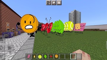 BFDI: Coiny Nextbot Added in Minecraft PE | #minecraftpeaddons