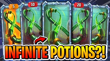 You NEED To Try This Card! Infinite Potions + Infinite Regeneration + Infinite Poison?!