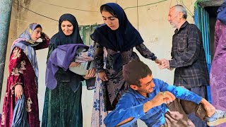 Moving Heavy Sacks to the Stable | A Busy Day for Osool-e Din’s Family