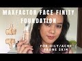 MaxFactor Face FInity 3 1 Foundation In Depth Review: Oily/Acne Skin (Hot Weather)