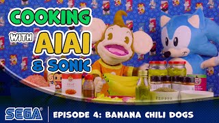 Cooking with AiAi &amp; Sonic | Banana Chili Dogs