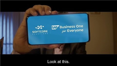 Choose the right SAP Partner for your company  | SAP Business One by Softcore Solutions