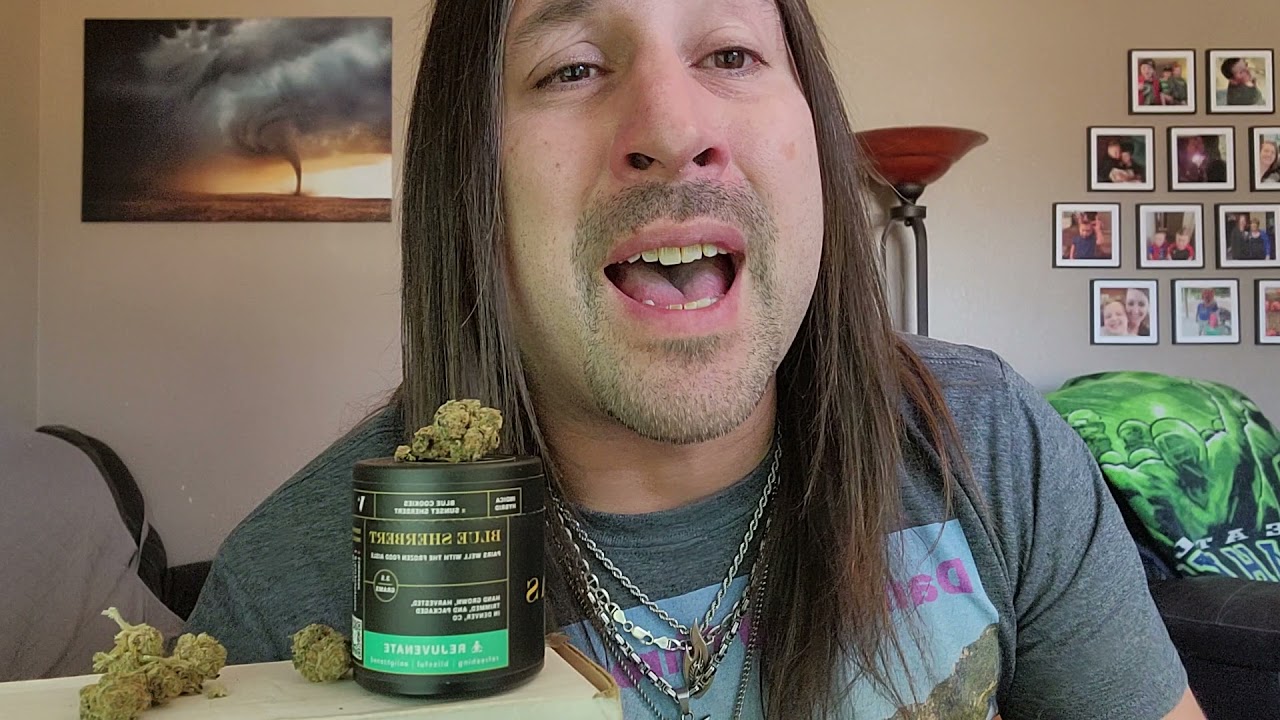 Dan's 420 Chronicles - Blue Sherbert / Weed Review 12/31/21