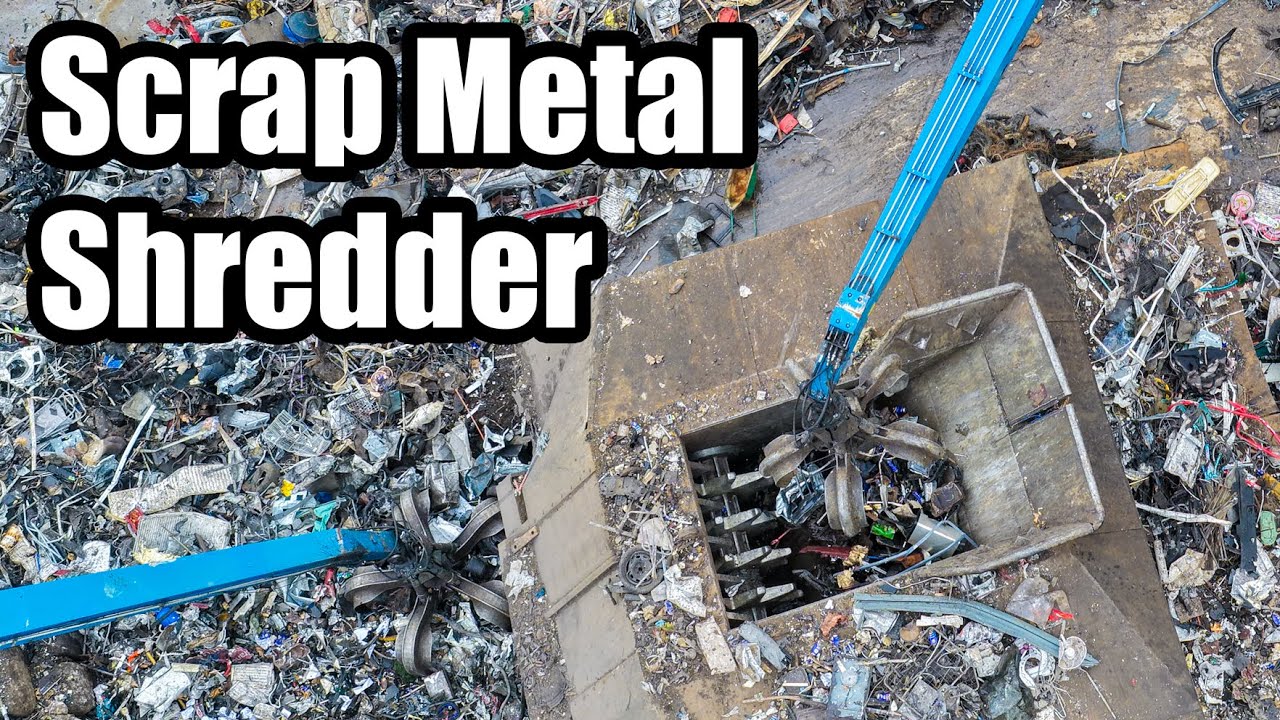 Inside Preston’s Biggest Metal Recycling Plant 🔥 | Massive Danieli Henschel Pre-Shredder in Action