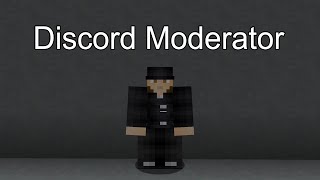 Discord portrayed by Minecraft