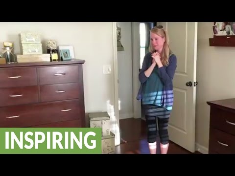 Husband pulls off surprise bedroom makeover