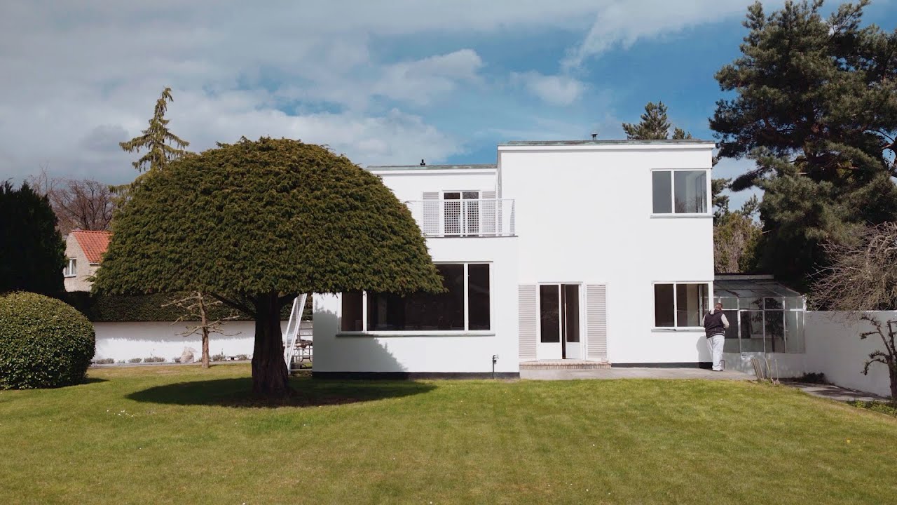 Besøg i Arne Jacobsens Hus af Linolie & Pigment