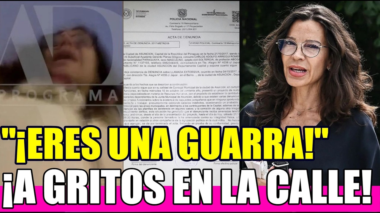 VÍDEO FILTRADO: BRONCA DE SILVIA BRONCHALO CON SEGURIDAD QUE ACABA EN DENUNCIA