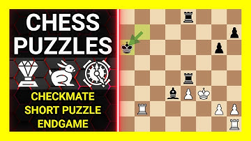 Chess Puzzles to Practice. Themes: Checkmate, Short puzzle, Endgame. Learn Chess