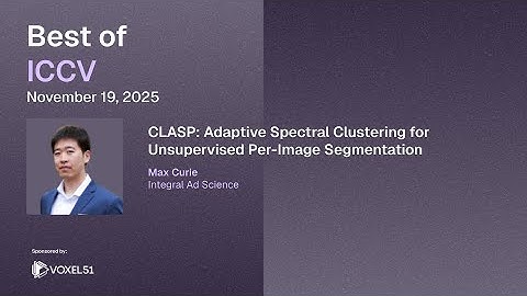 CLASP: Adaptive Spectral Clustering for Unsupervised Per-Image Segmentation