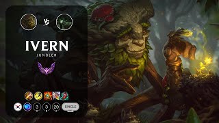 Ivern Jungle vs Warwick - KR Master Patch 14.8