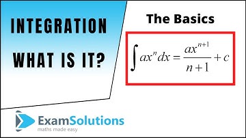 What is Integration? Basic Types | ExamSolutions