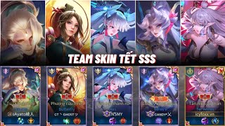 [icyfoxx] Team 5 skin bậc SSS Tết nguyên đán 2020 - 2024 hiệu ứng nổi bật toàn map siêu áp lực