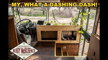 Custom Skoolie Dashboard & Driver