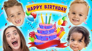 Крис празднует День Рождения своего друга - Kids Birthday party!